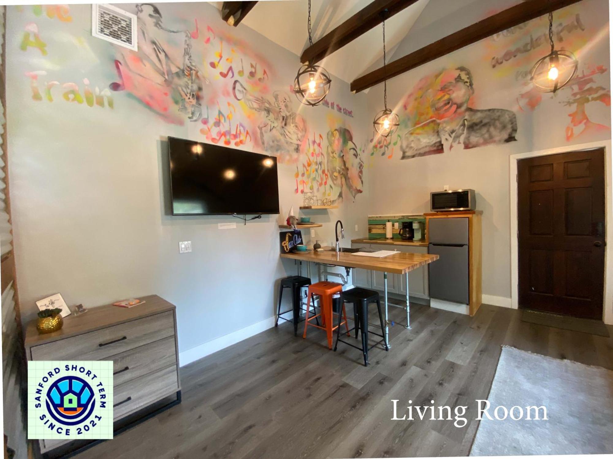 The Jazz Loft Apartment Sanford Luaran gambar